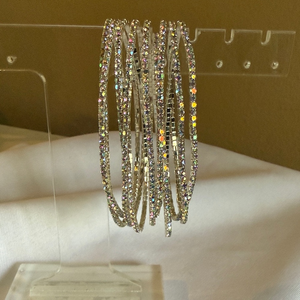 Park Lane Frosty Set of 9 Bracelets